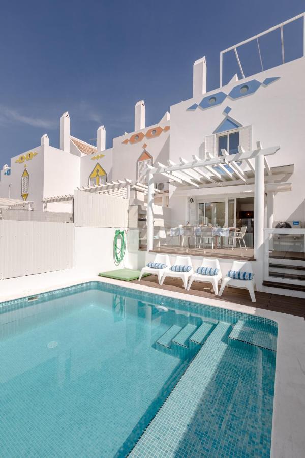 Seascape Villa Private Pool & Rooftop Jacuzzi With Sea View Near Manta Rota Beach Vila Nova de Cacela Exterior foto