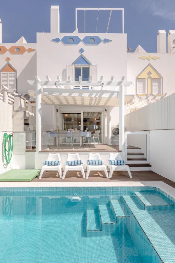 Seascape Villa Private Pool & Rooftop Jacuzzi With Sea View Near Manta Rota Beach Vila Nova de Cacela Exterior foto